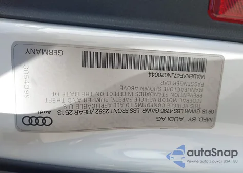 2018 Audi A4 2.0T Premium/2.0T Tech Premium from USA, damaged, VIN WAUENAF47JN020044